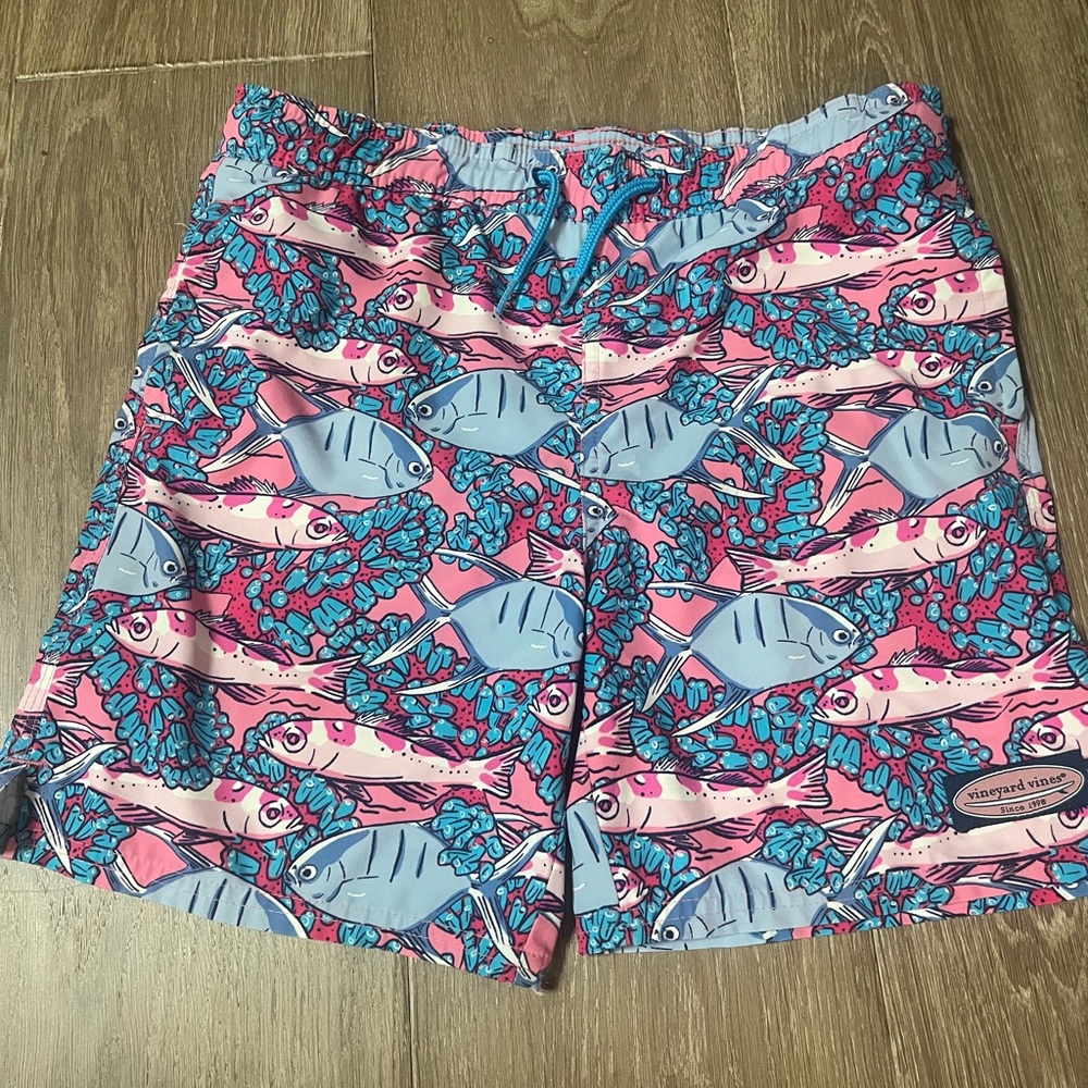 Vineyard vines boys chappy swim trunks
